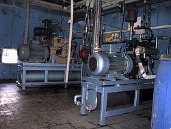 Eine der drei Biogasanlagen mit einer Leistung von 52 kW